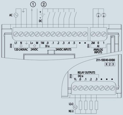 6ES7211-1BE40-0XB0-ac-dc-relay-drawing