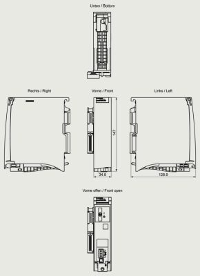 S7-1500 - PS 25W 24V DC - CAD